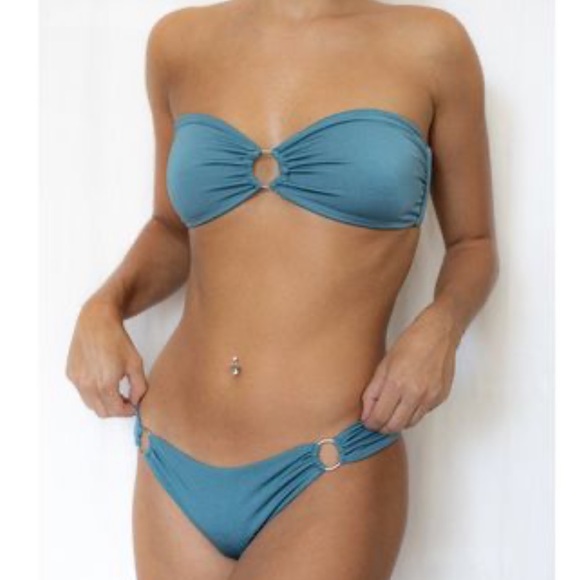 blue bikini set - Picture 3 of 3